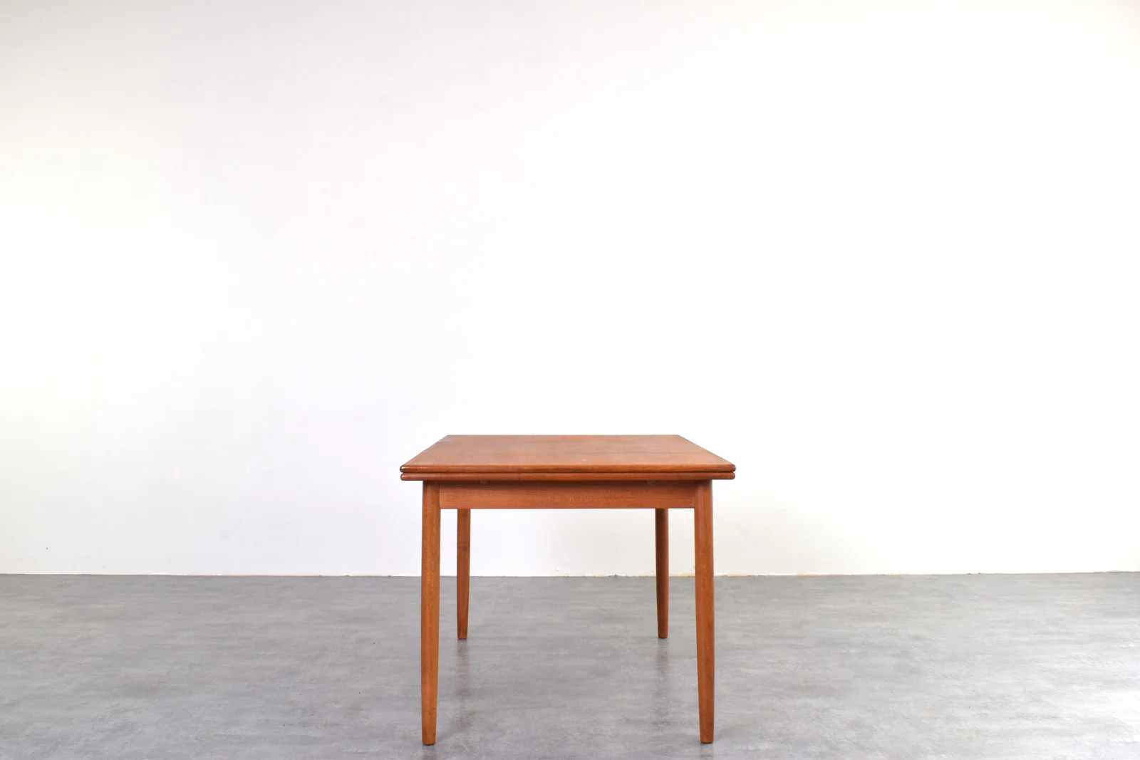 Extendable teak table, Denmark, 1960s