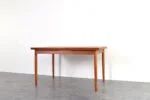Extendable teak table, Denmark, 1960s