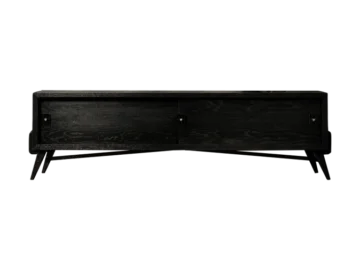 Modernist oak sideboard in a dark finish, Scandinavia, 1960s