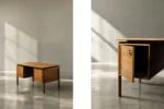 Modernist teak desk, designed by Arne Vodder for GV Møbler, Denmark, 1960
