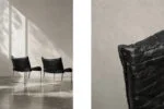 Pair of SET Leather Armchairs, IKEA, Sweden, 1980s