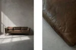 Leather Cromwell sofa, designed by Arne Norell, Sweden, 1960s