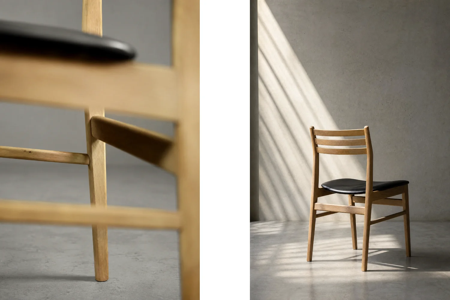 Set of 4 Dining Chairs, Sax Møbelfabrik, Denmark, 1960s