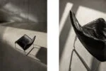 Pair of SET Leather Armchairs, IKEA, Sweden, 1980s