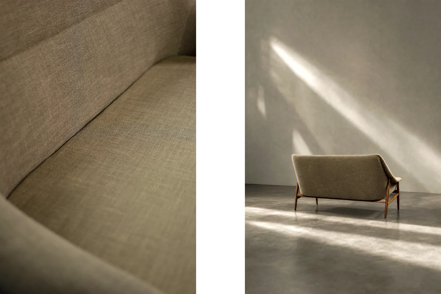Grace Model 2-Seater Sofa, IKEA, Sweden, 1961