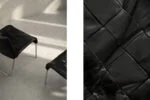 Pair of SET Leather Armchairs, IKEA, Sweden, 1980s