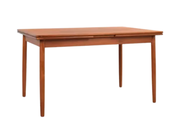 Extendable teak table, Denmark, 1960s