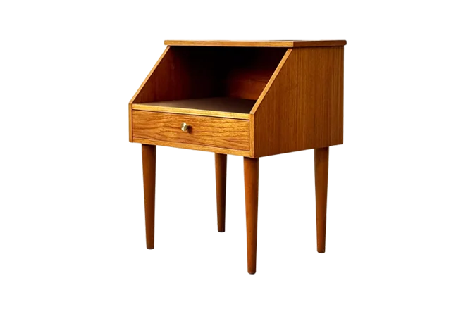 Vintage bedside table, Denmark, 1970s