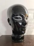 Display heads made of coloured glass, 1970s