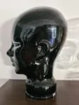 Display heads made of coloured glass, 1970s