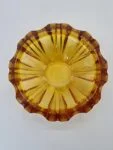 Large pressed-glass bowl, 1960s