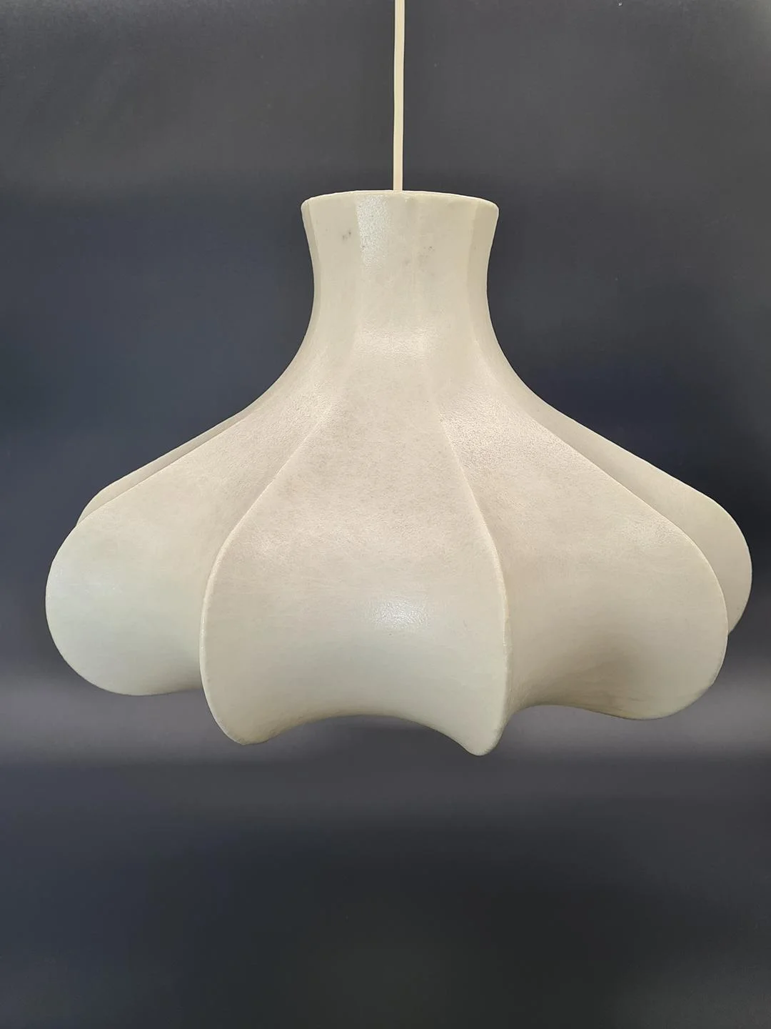 Cocoon Flower Lamp, Friedel Wauer, Goldkant Leuchten, Germany, 1960s