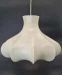 Cocoon Flower Lamp, Friedel Wauer, Goldkant Leuchten, Germany, 1960s