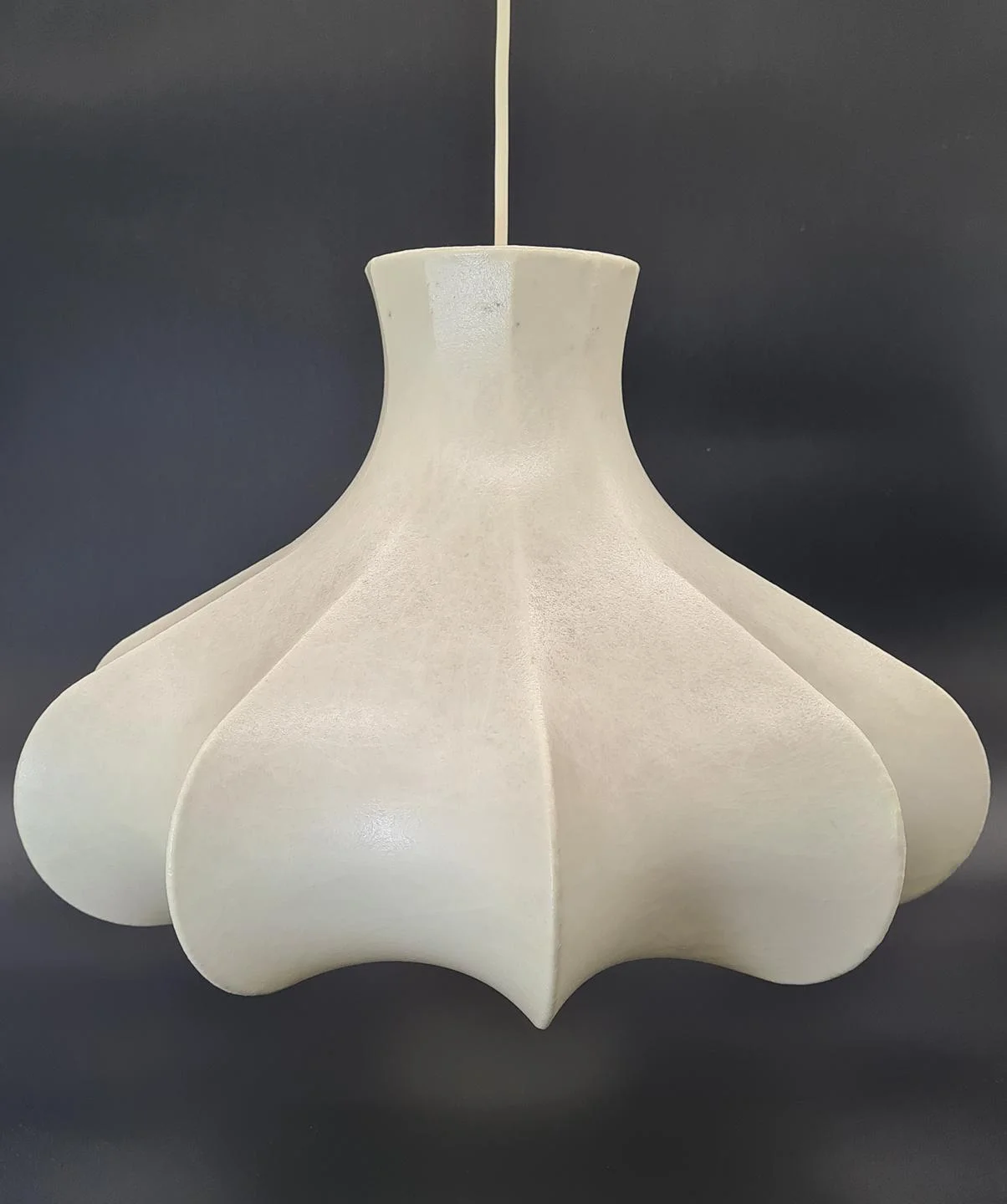 Cocoon Flower Lamp, Friedel Wauer, Goldkant Leuchten, Germany, 1960s