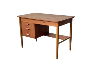Vintage teak desk, Denmark, 1960s/70s