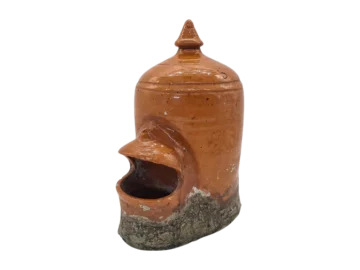 Ceramic Bird Feeder, Central Europe, 1900s
