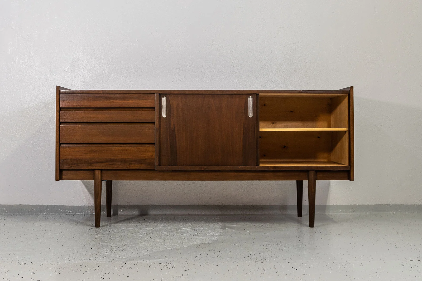 PRL Sideboard, Bytomskie Fabryki Mebli, Poland, 1960s
