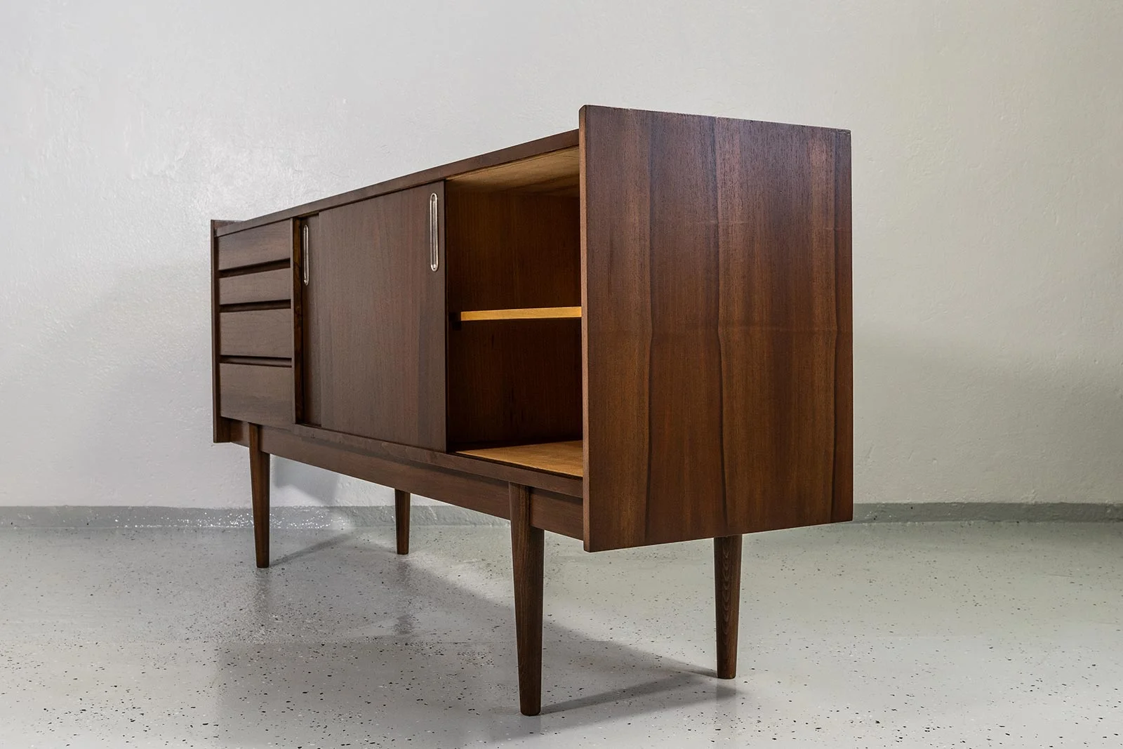 PRL Sideboard, Bytomskie Fabryki Mebli, Poland, 1960s