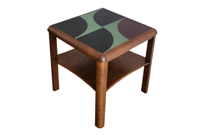 Art Deco Oak Coffee Table, Germany, 1930s