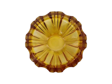 Large pressed-glass bowl, 1960s