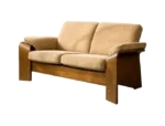 Vintage two-seater sofa, Stressless, Pegasus Low Back Loveseat, Ekornes, Norway
