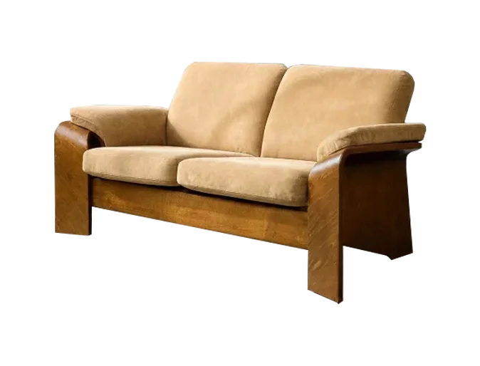 Vintage two-seater sofa, Stressless, Pegasus Low Back Loveseat, Ekornes, Norway
