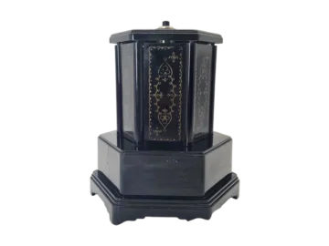 Cigarette dispenser with music box, Selcol, England, 1960s
