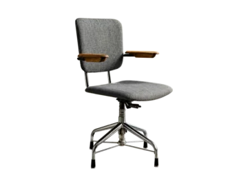 Industrial office chair, Verkstads AB Lindqvist Motala, Sweden, 1960s
