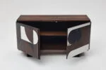 Vintage veneered sideboard, Poland, 1950s