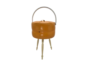 Vintage sewing basket, 1970s