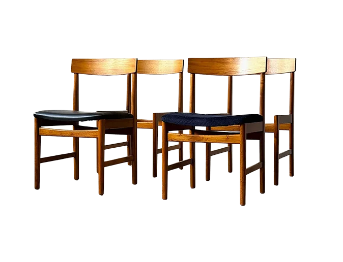 Vintage teak chairs, Ulferts, Sweden, 1960s