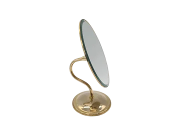 Vintage table mirror with adjustable stand, 1970s