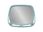 Vintage mirror in a plastic frame, 1980s