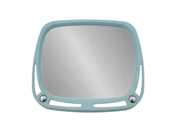 Vintage mirror in a plastic frame, 1980s