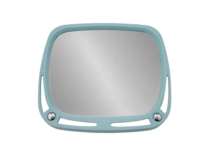 Vintage mirror in a plastic frame, 1980s