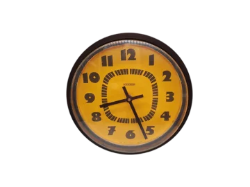Modernist wall clock, Hanson, Ireland, 1970s/80s