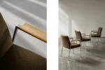 Brown conference chair, Drabert, Germany, 1970s