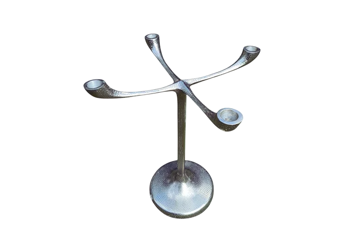 Large Brutalist candlestick, Lambert, Germany, 1970s