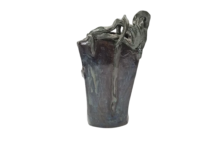 Sculptural ceramic vase, 1970s