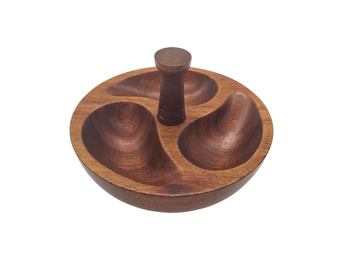 Walnut Wood Spice Rack, RO-EL, Italy, 1970s