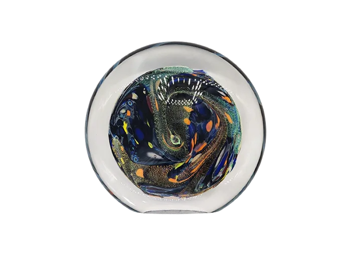 Glass sculpture by Rollin Karg, United States, 1990s
