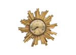 Sunburst wall clock, by Electrica, Germany, 1960s