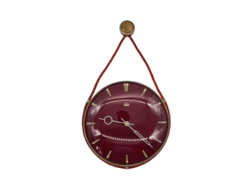 Vintage wall clock, UPG Halle, Germany, 1960s/70s