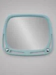 Vintage mirror in a plastic frame, 1980s