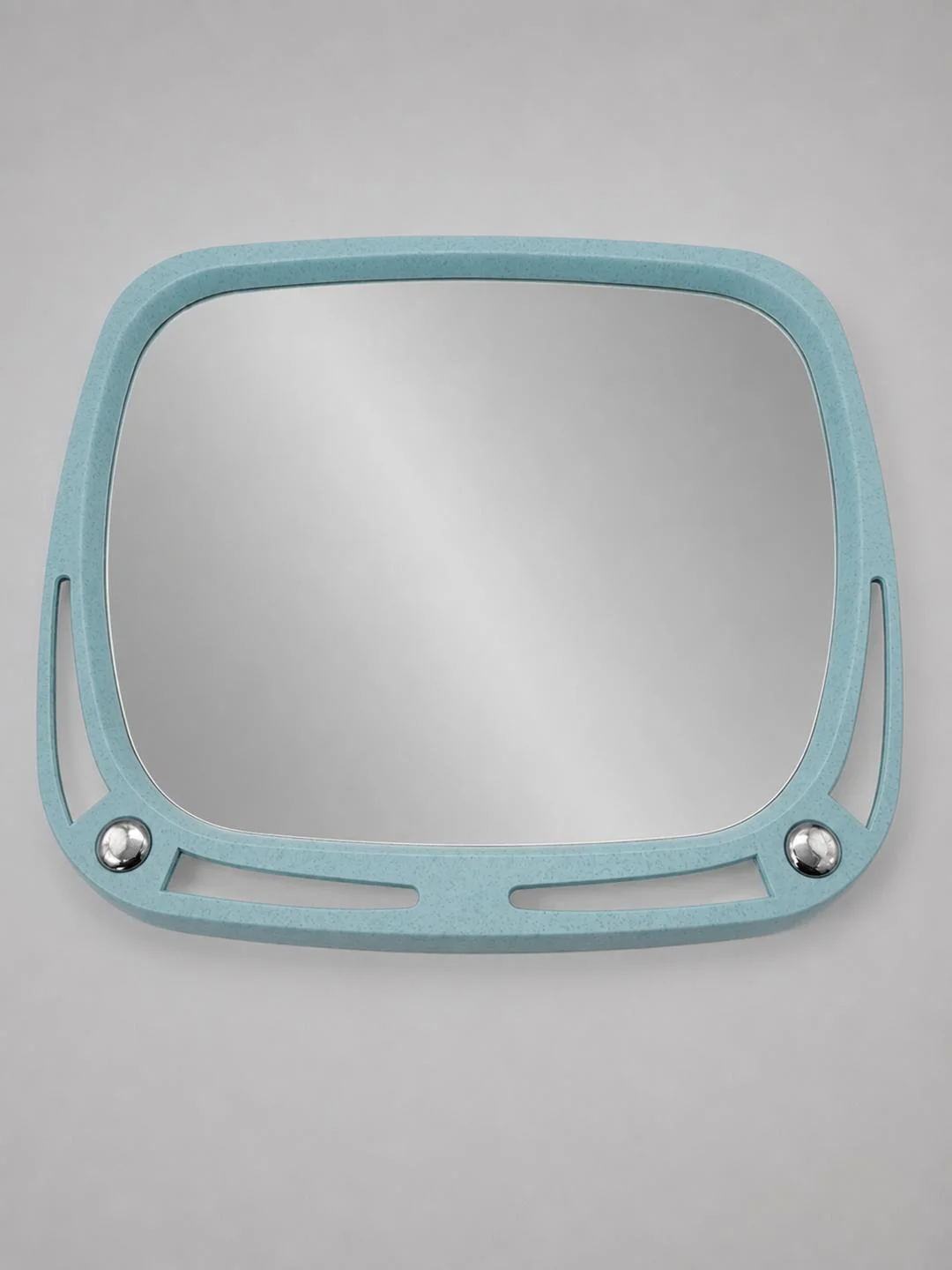 Vintage mirror in a plastic frame, 1980s