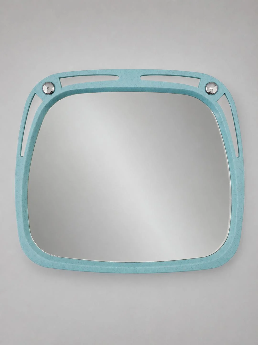 Vintage mirror in a plastic frame, 1980s