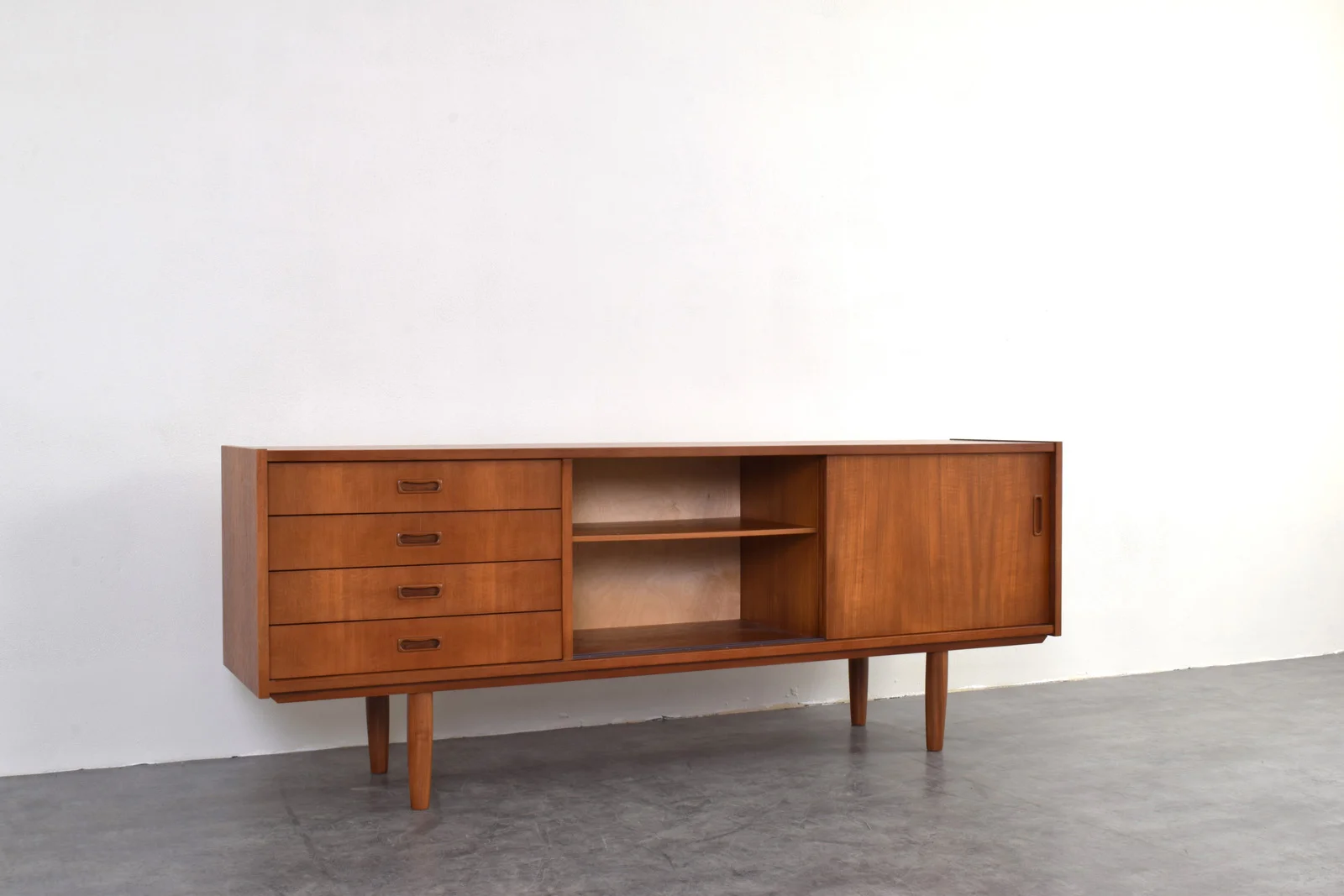 Vintage teak sideboard, Denmark, 1960s