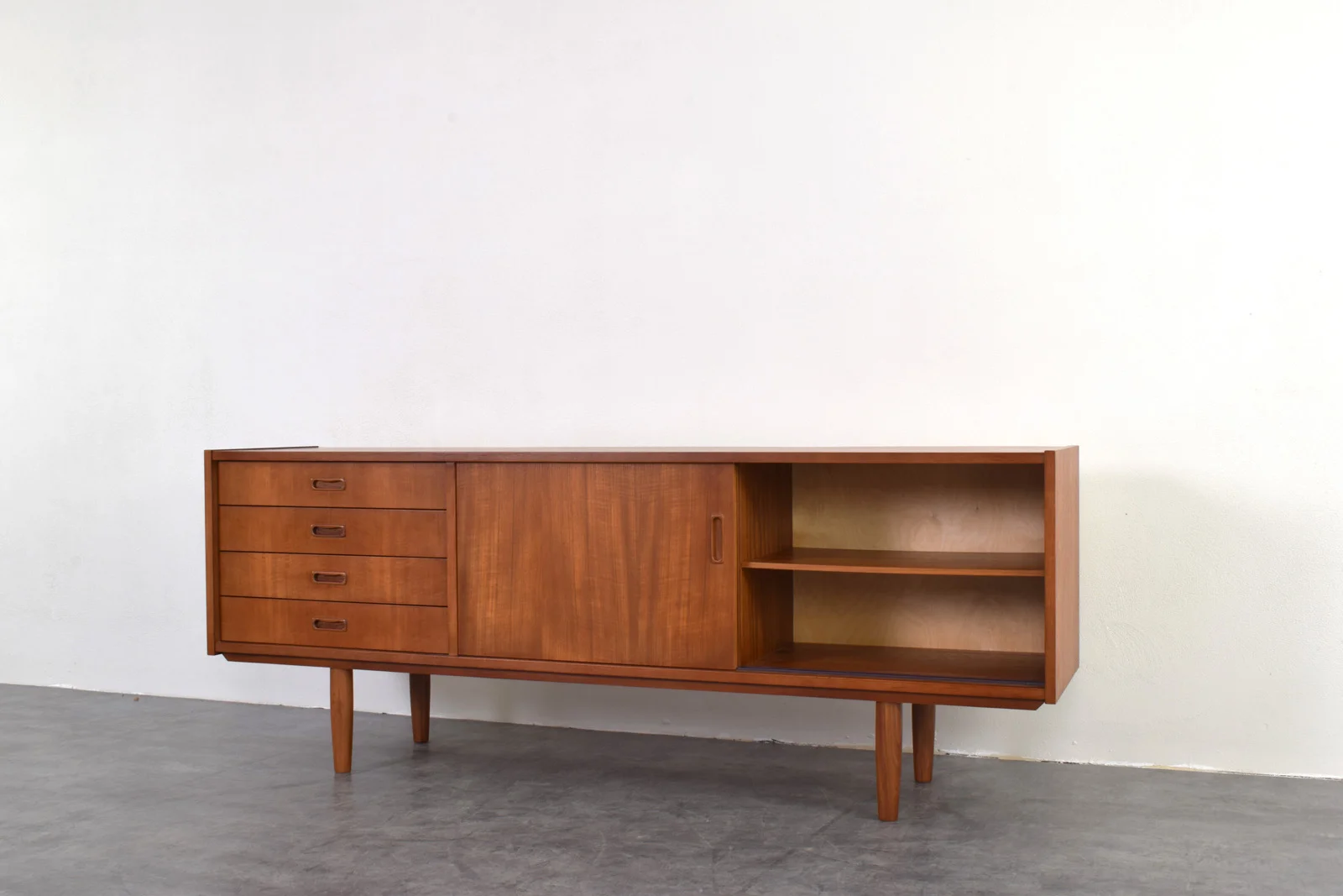 Vintage teak sideboard, Denmark, 1960s
