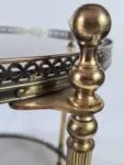 Francuski stolik barowy z mosiądzu, Francja, lata 60