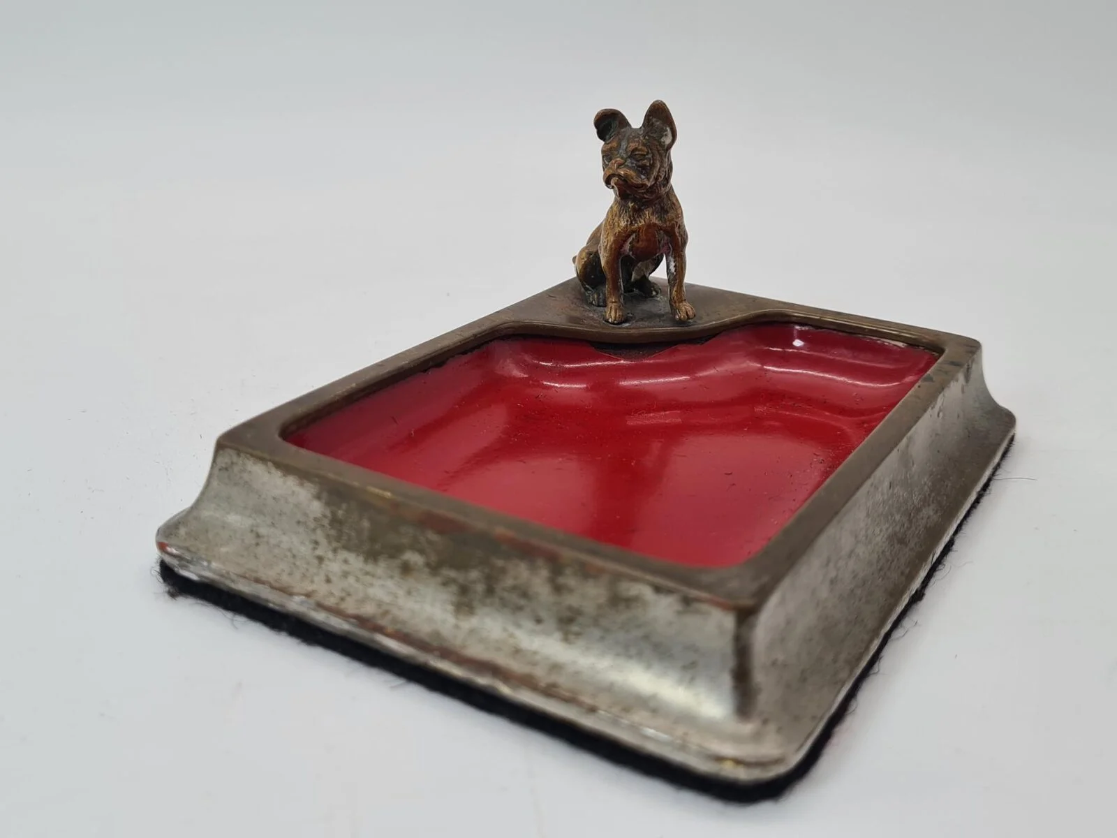 Small decorative vide-poche tray, 1890s, 19th century
